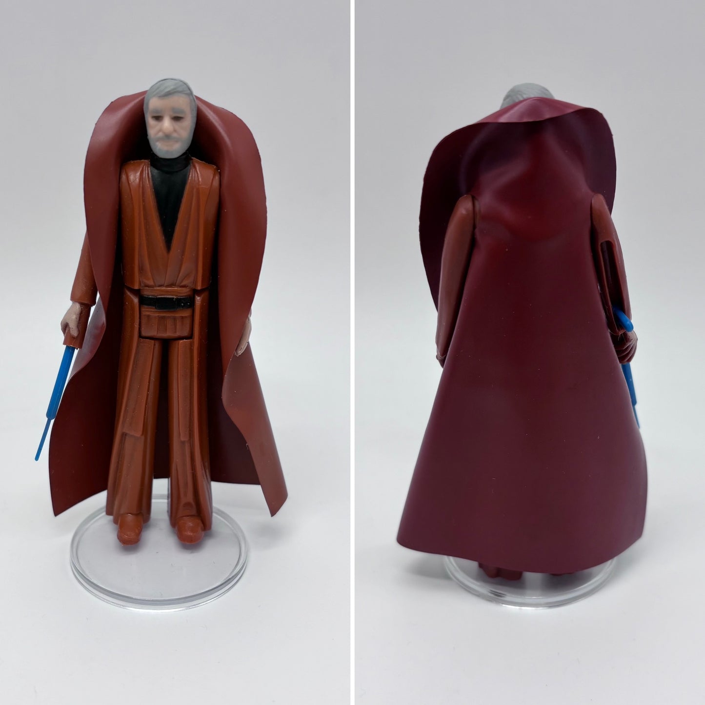 Kenner Obi Wan (grey hair) Complete Vintage Action Figure