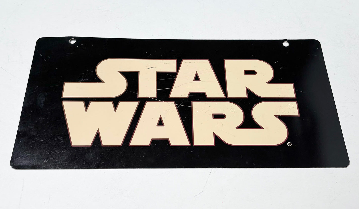 Hasbro Star Wars 12x6 Walmart Store Hanger Display Sign, 2008