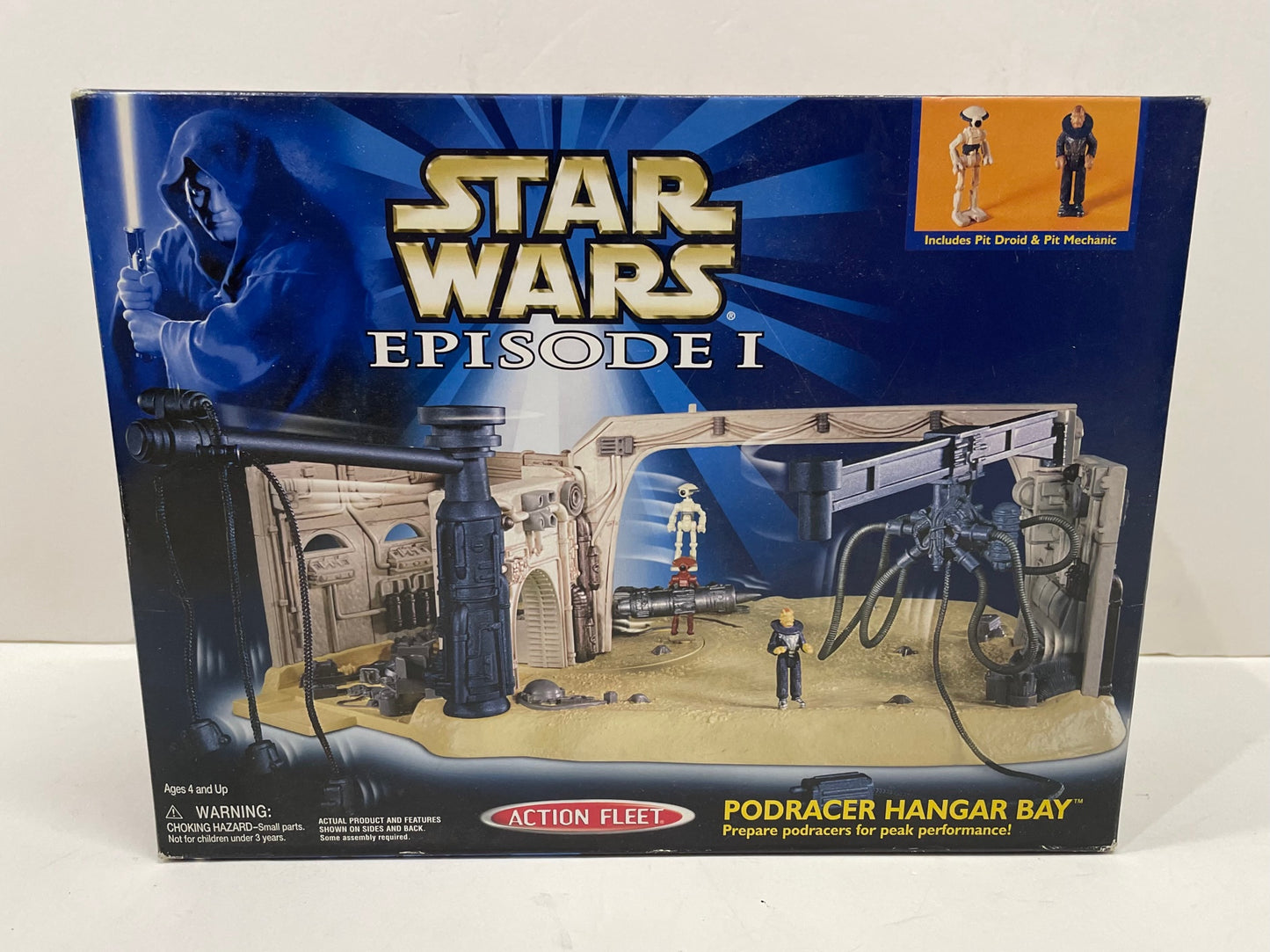 Micro Machines Action Fleet Podracer Hangar Bay, Galoob 1999