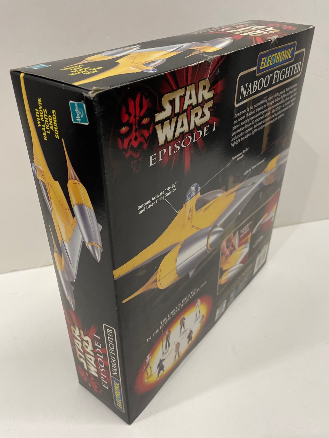 Episode 1 Electronic Naboo N-1 Fighter Vehicle Set, Hasbro 1999