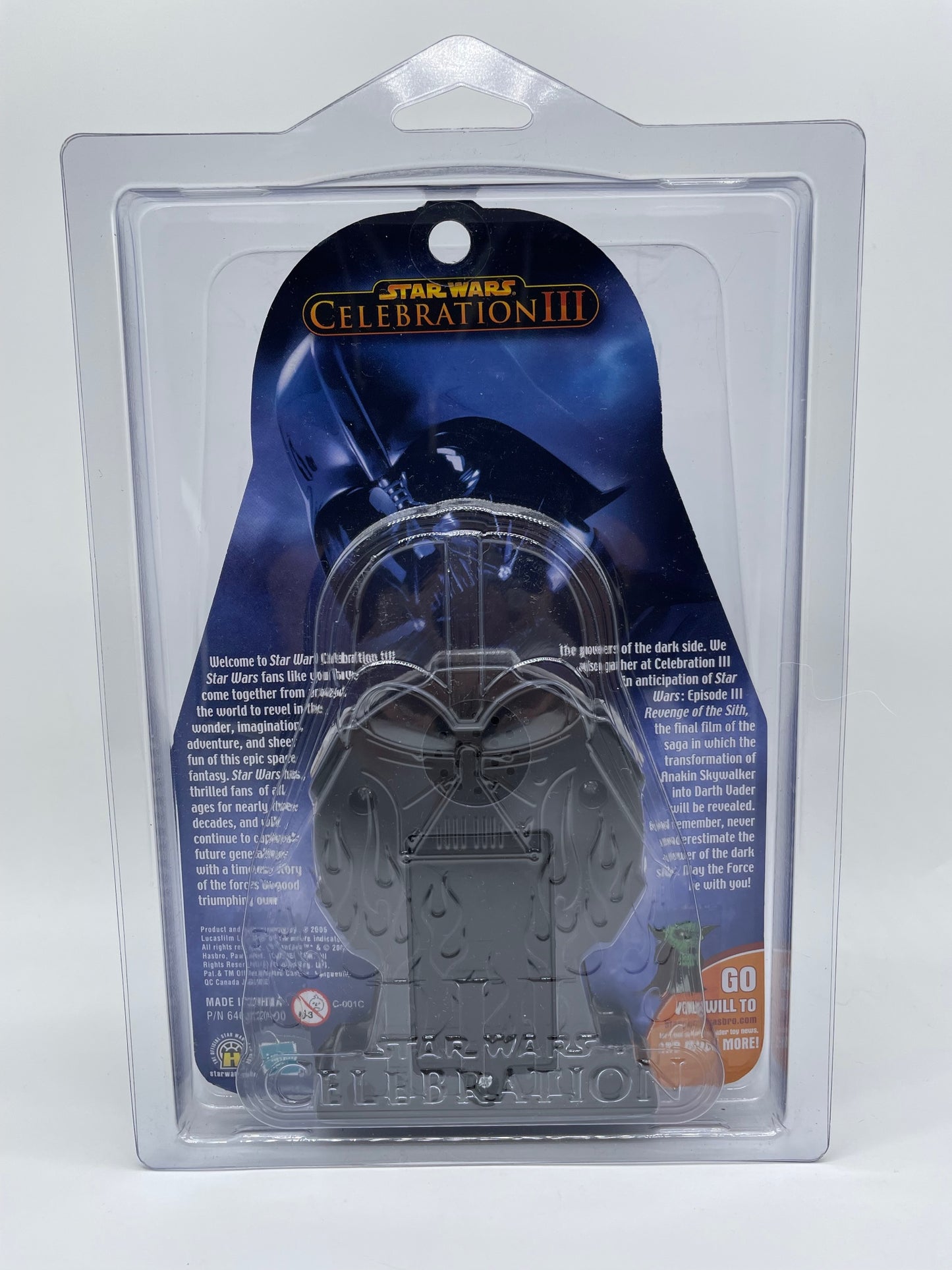 Darth Vader Celebration III Exclusive Special Edition Figure, 3.75"