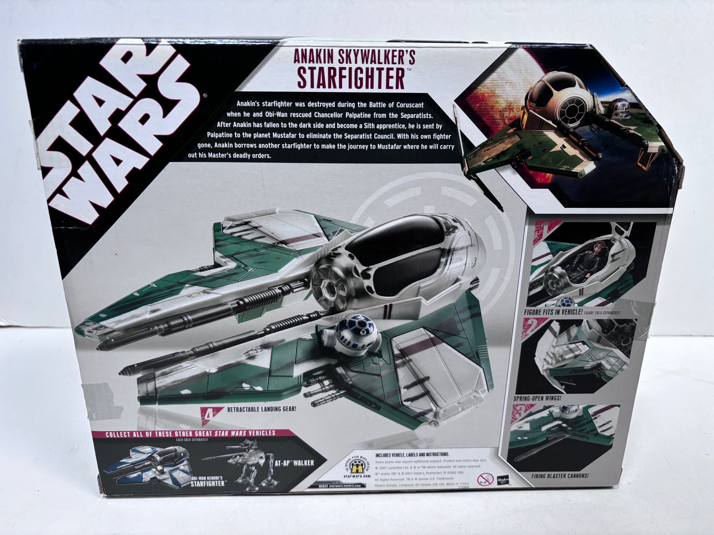30th Anniversary Anakin Skywalker's Starfighter Vehicle, Green 2007