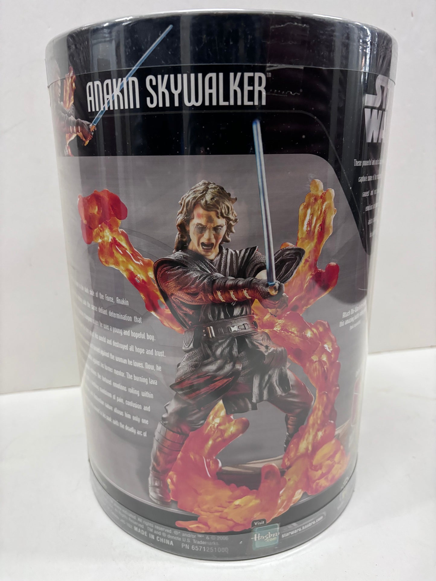 Unleashed Anakin Skywalker Deluxe Sculpture, Hasbro 2006