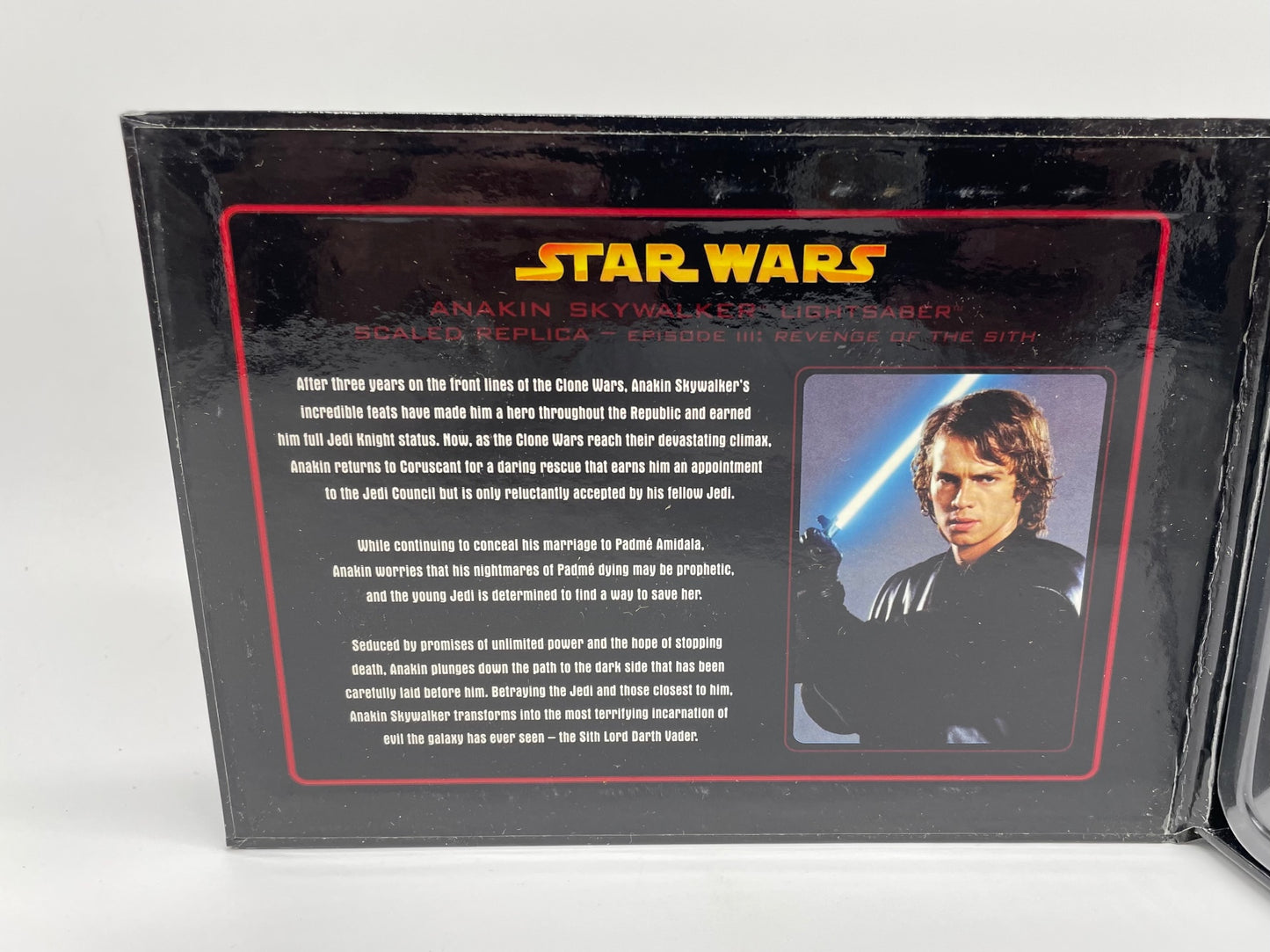 Master Replicas Anakin Skywalker ROTS .45 Scale Replica Lightsaber
