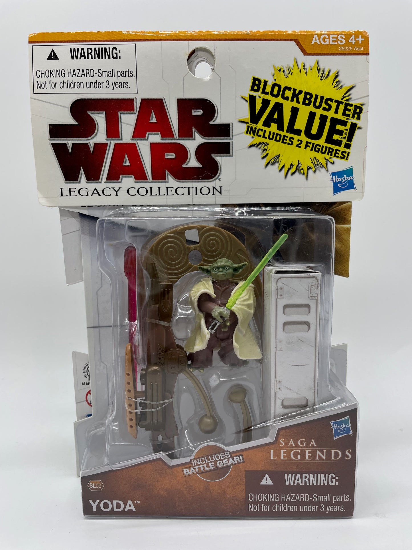 Saga Legends Value Pack Yoda/Luke Skywalker SL09 SL17, Hasbro 2009