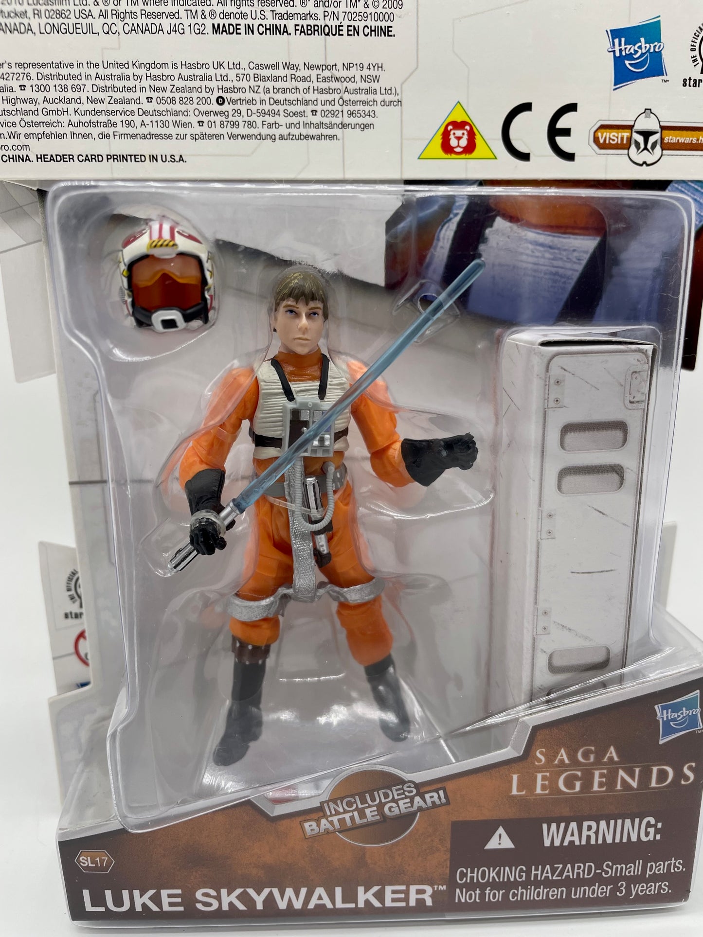 Saga Legends Value Pack Yoda/Luke Skywalker SL09 SL17, Hasbro 2009