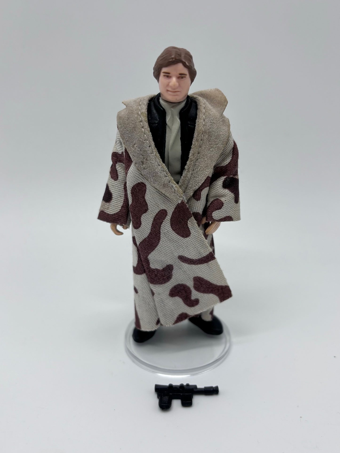Kenner Han Solo (Endor Trenchcoat) Complete Vintage Action Figure