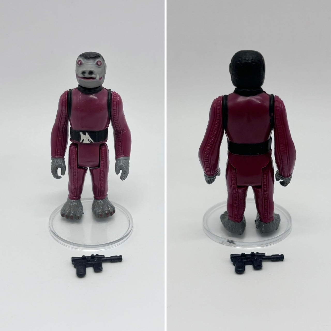 Kenner Red Snaggletooth Complete Vintage Action Figure