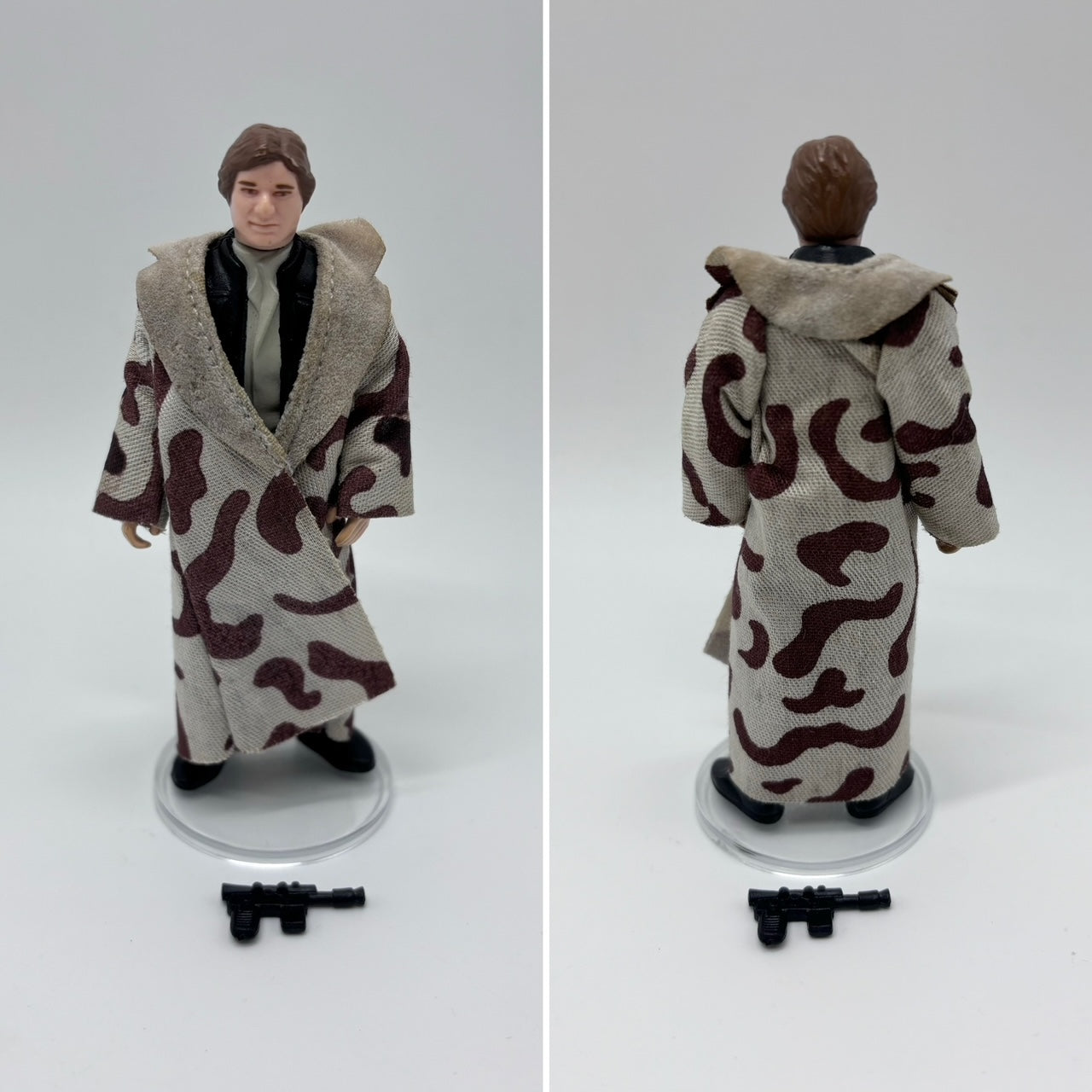 Kenner Han Solo (Endor Trenchcoat) Complete Vintage Action Figure