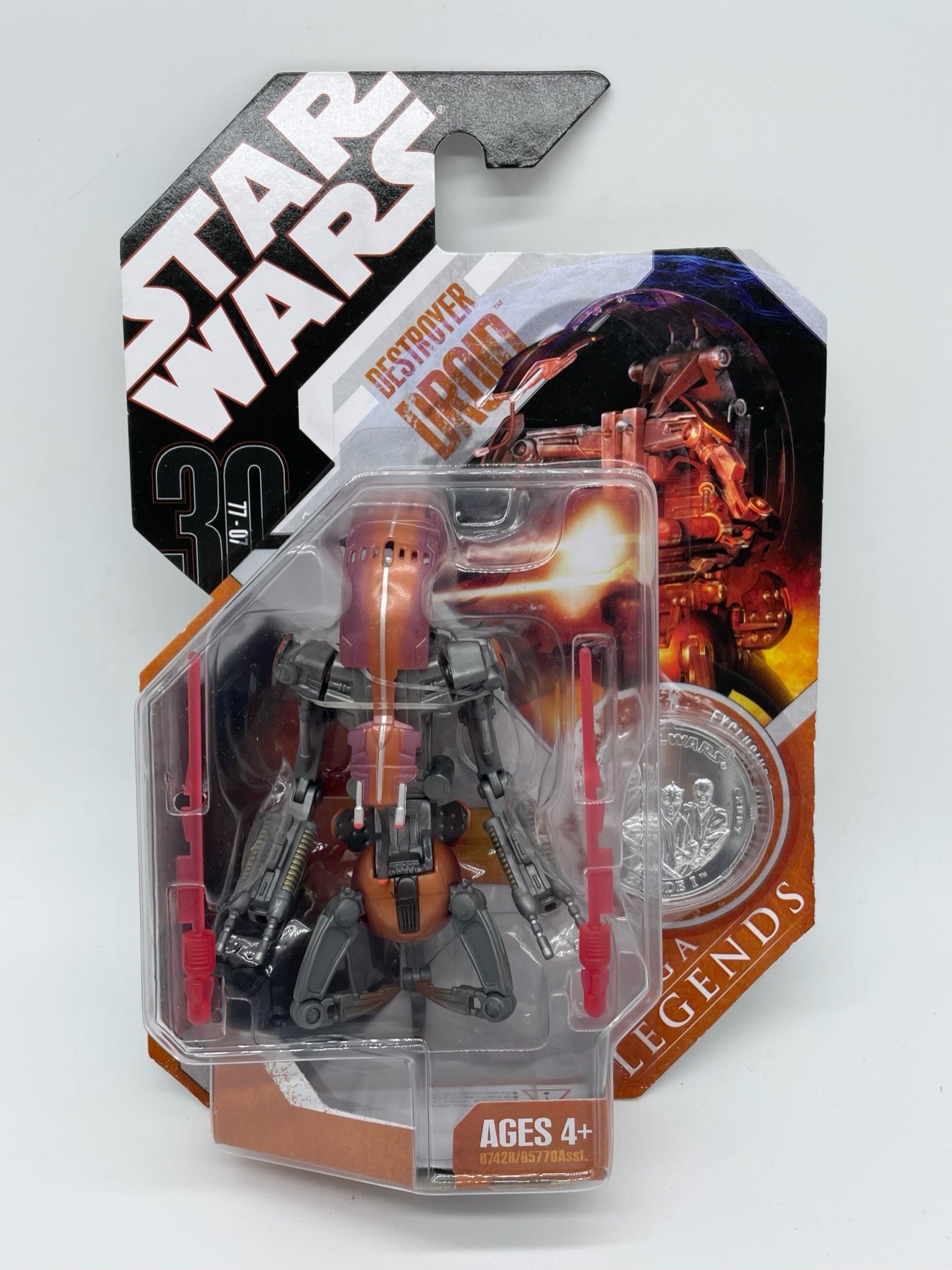 30th Anniversary Destroyer Droid Figure, Hasbro 2007