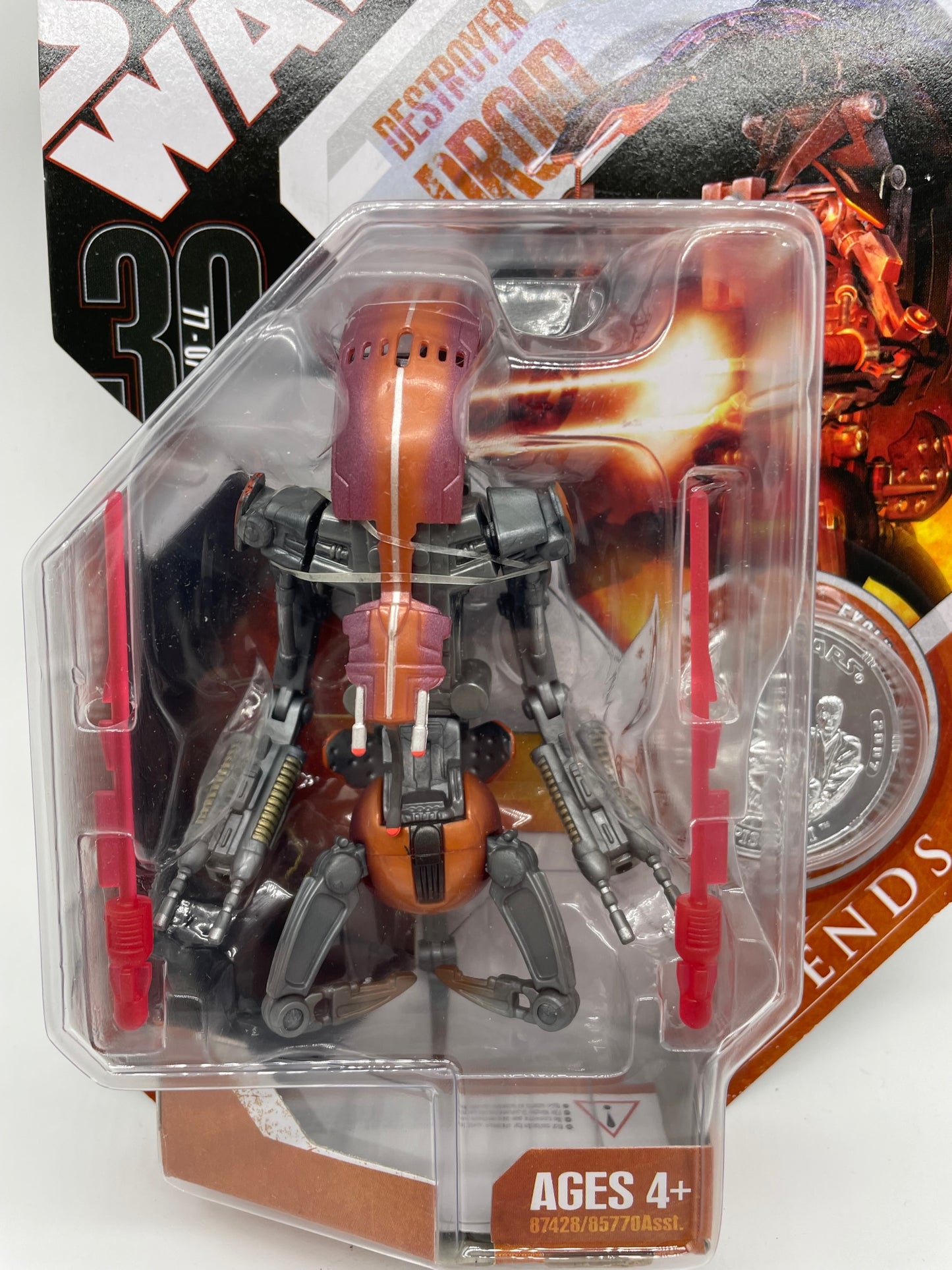 30th Anniversary Destroyer Droid Figure, Hasbro 2007