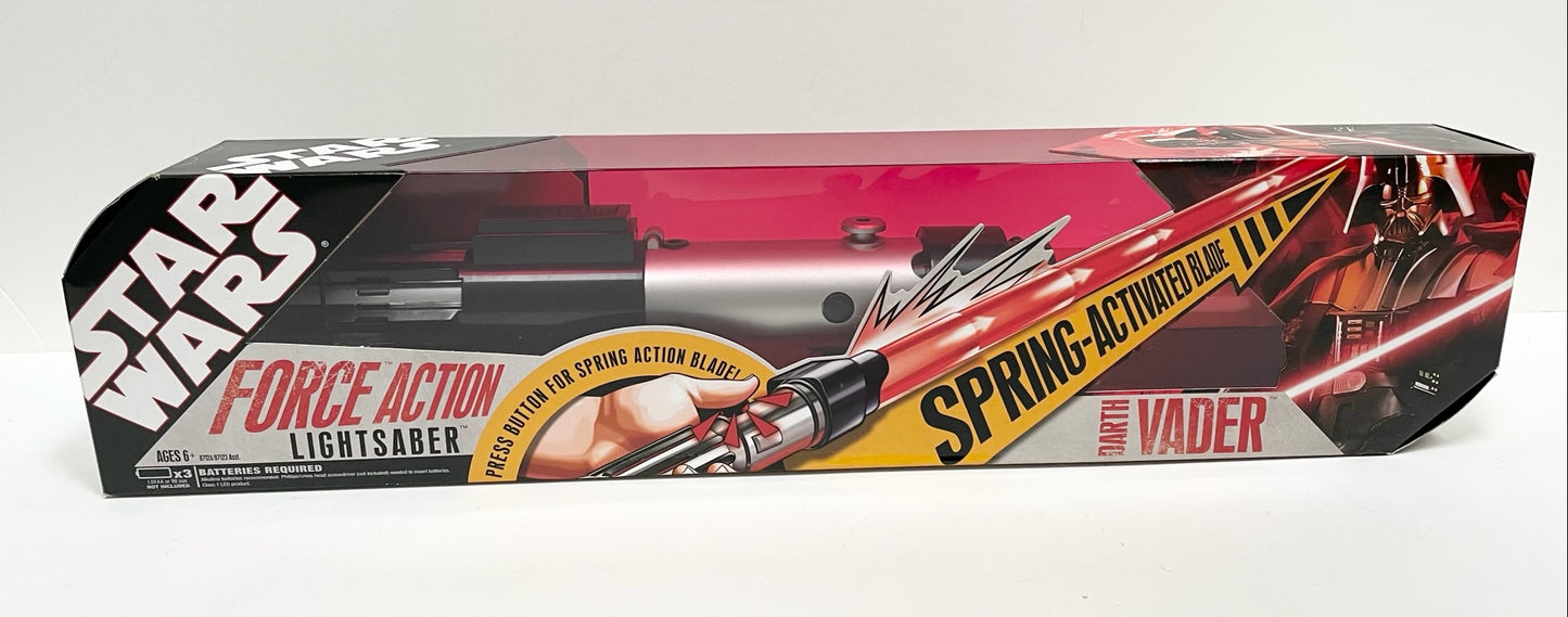 30th Anniversary Darth Vader Electronic Lightsaber, Hasbro 2007