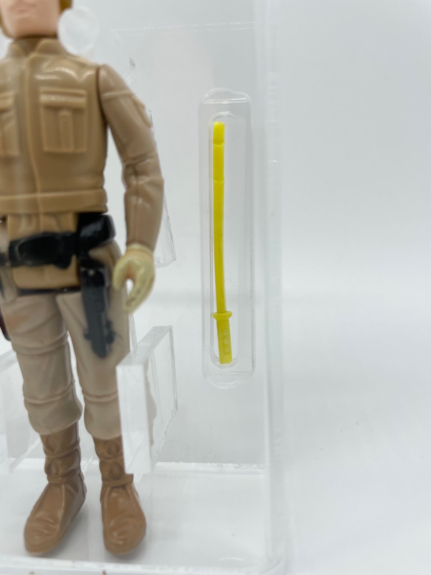 Kenner AFA70 Graded Brown Hair Bespin Luke, Original AFA Graded Figure