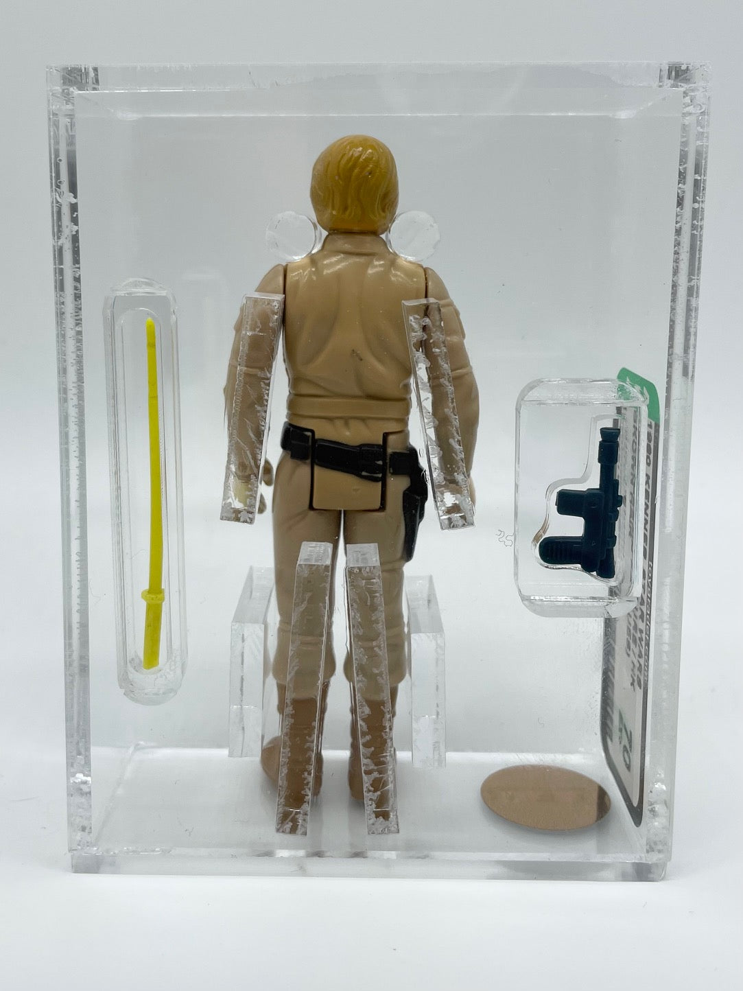 Kenner AFA70 Graded Brown Hair Bespin Luke, Original AFA Graded Figure