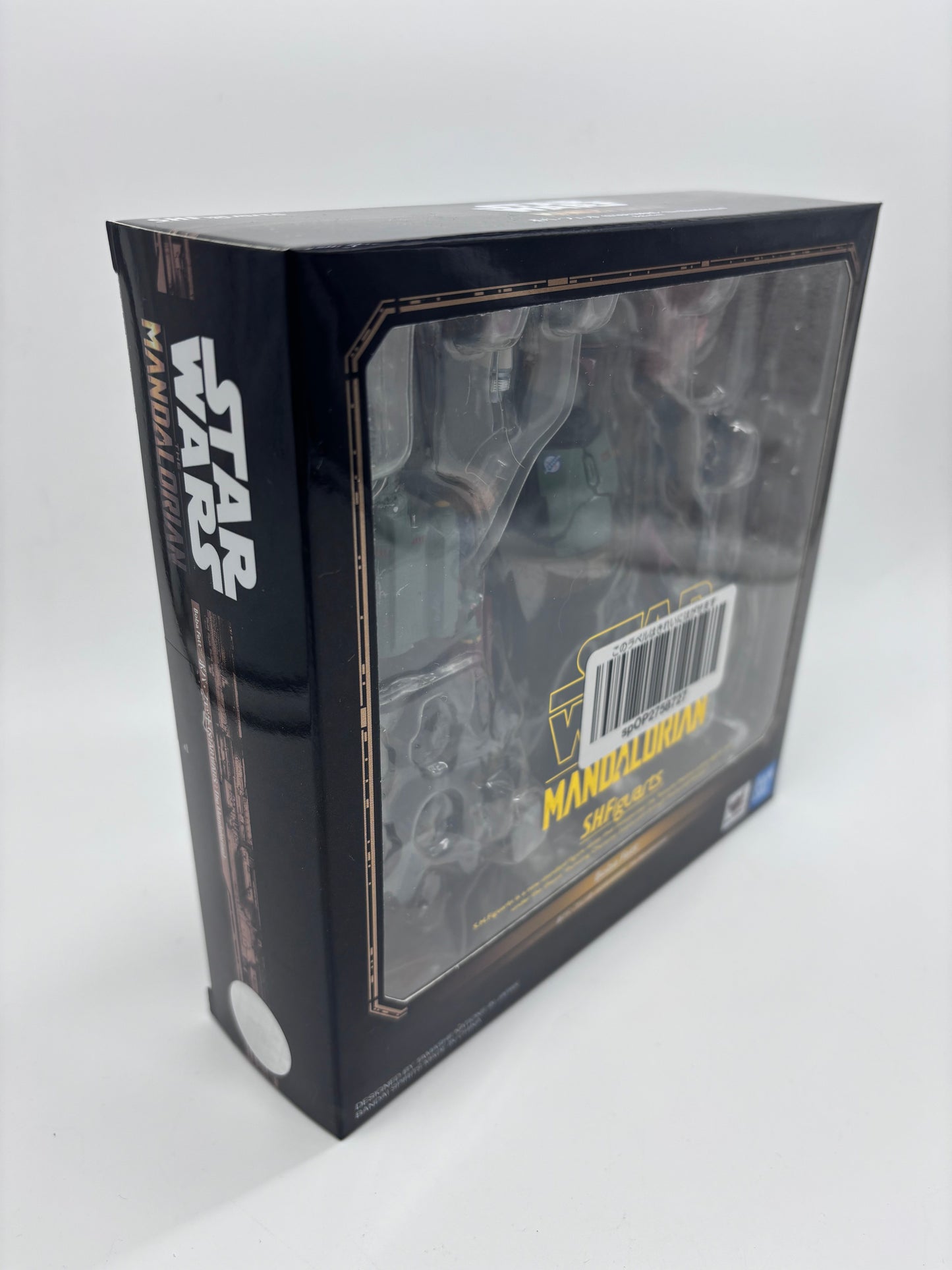 Bandai SH Figuarts Boba Fett Mandalorian Figure, 1/12 Scale