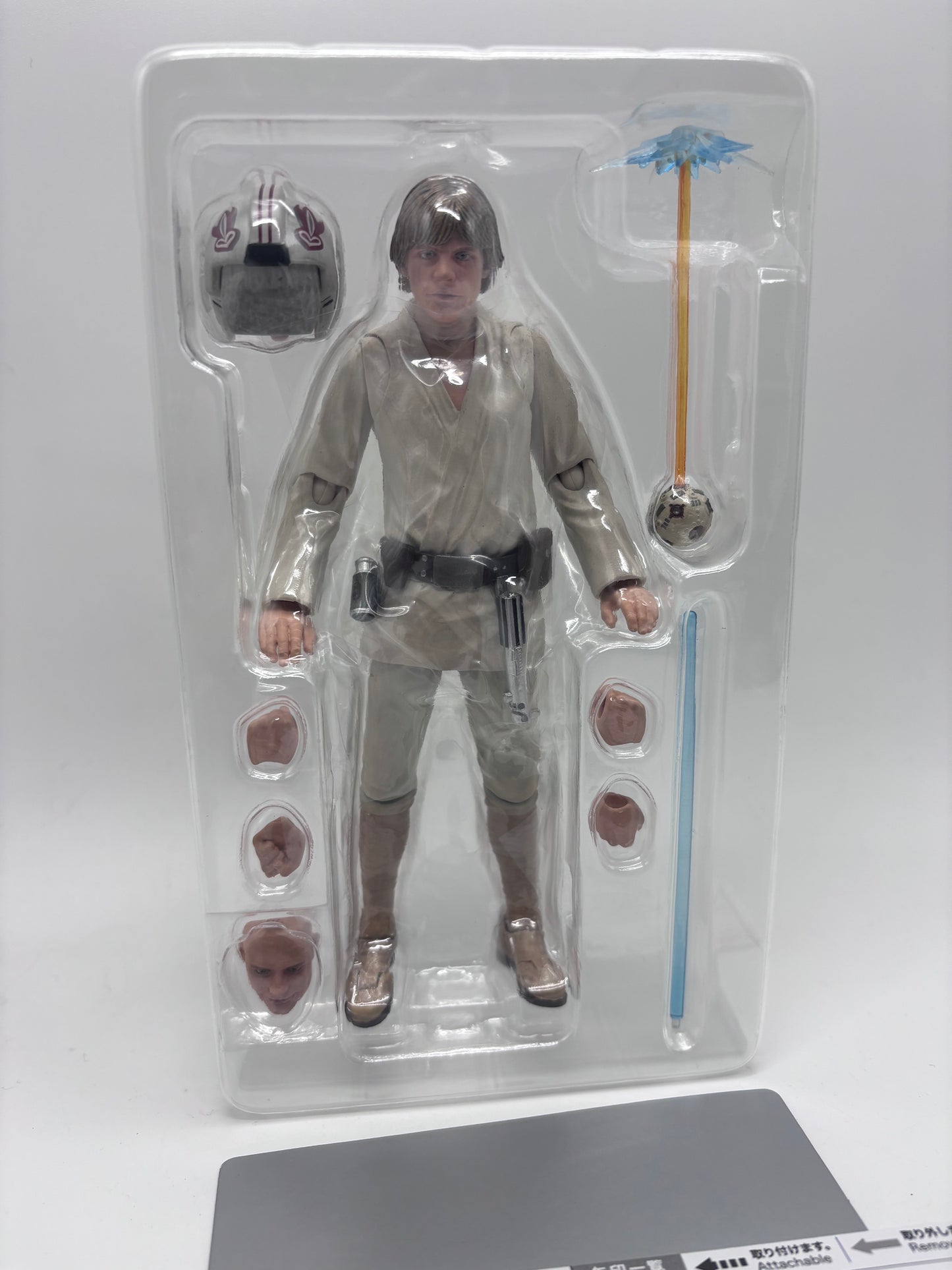 Bandai SH Figuarts Luke Skywalker Action Figure, 1/12 Scale