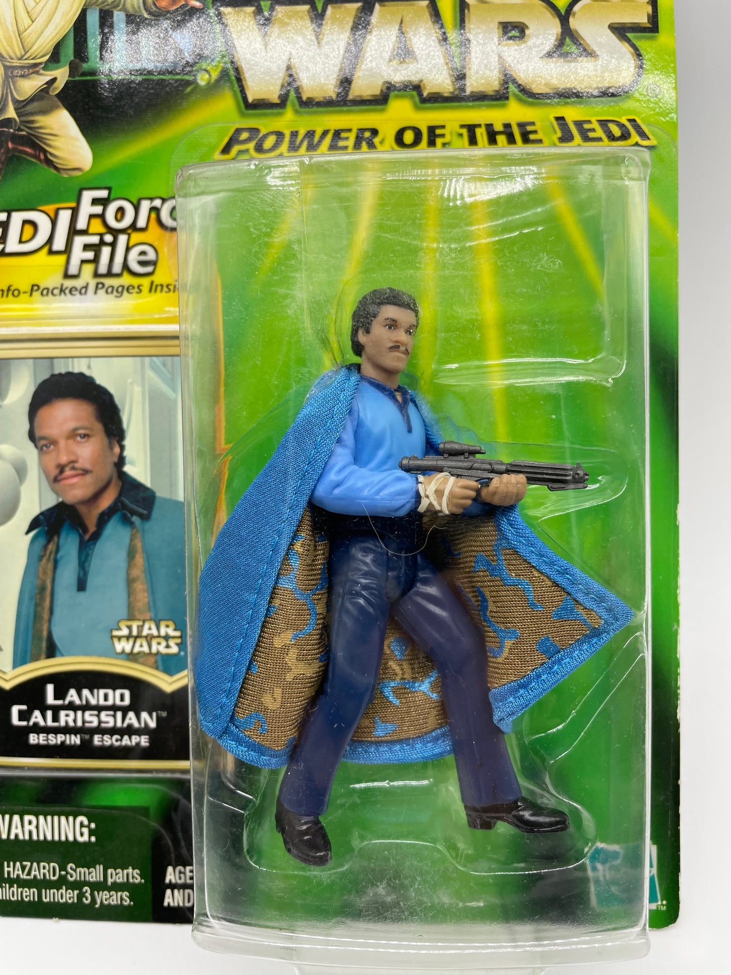 Power of the Jedi Lando Calrissian Action Figure, Hasbro 2000
