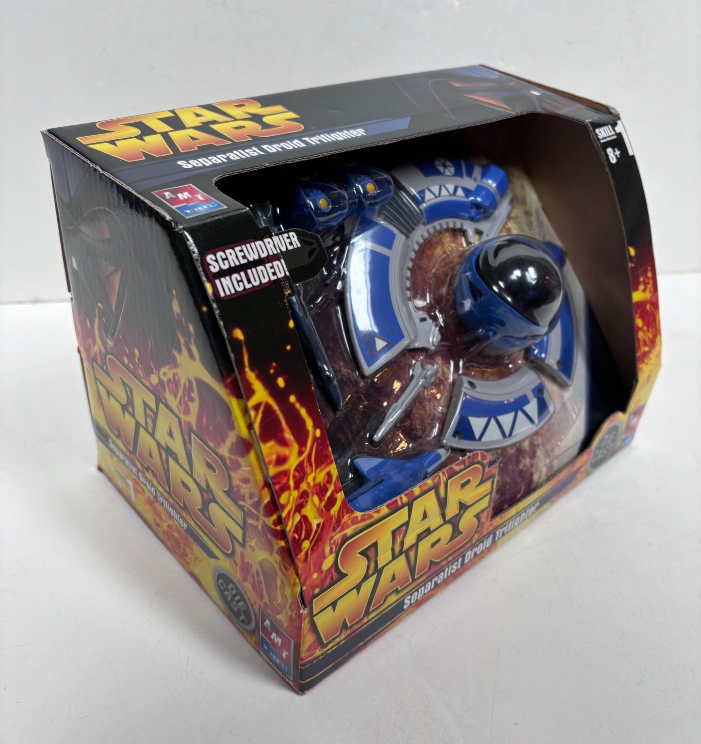 AMT ERTL Sepratist Droid Trifighter Die Cast Model Kit Vehicle, 2005