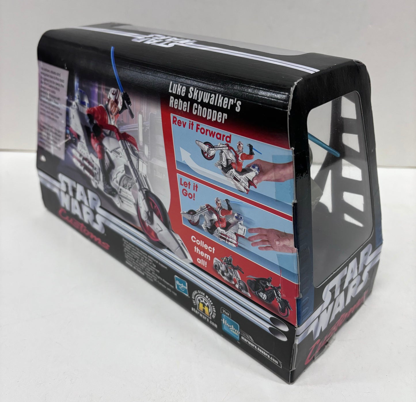 Customs Luke Skywalker's Rebel Chopper Figure/Vehicle Set, 2006 Hasbro
