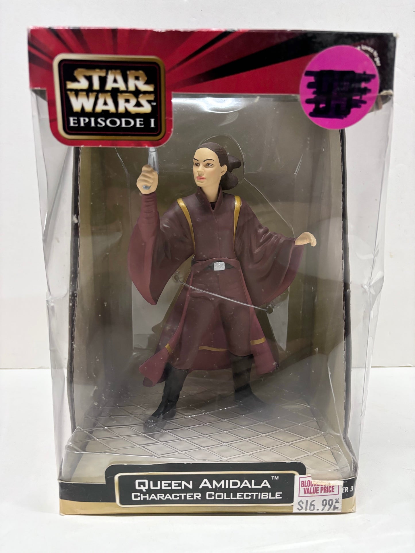 Episode 1 Queen Amidala Character Collectible Figure, Applause 1999