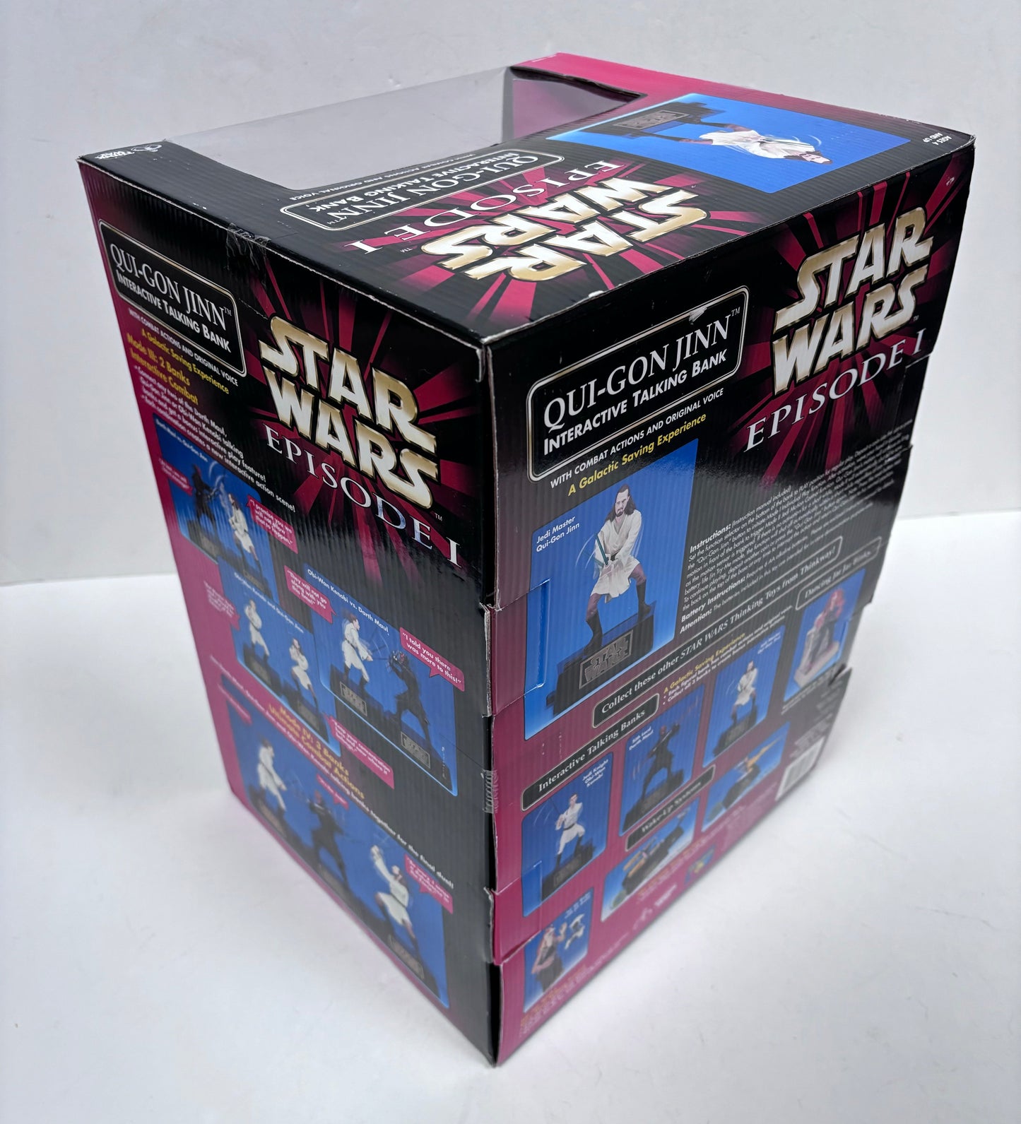 Episode 1 Qui Gon Jinn Interactive Talking Bank, Applause 1999