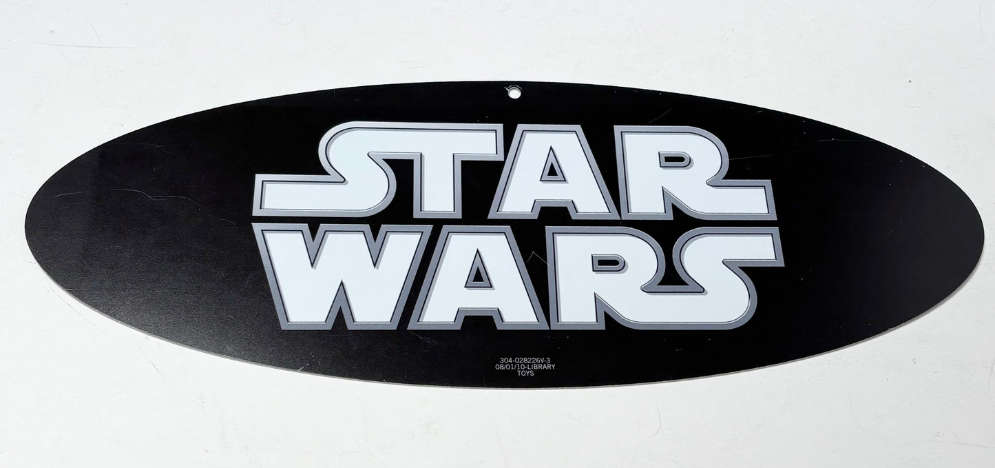 Hasbro Star Wars 16x6 Walmart Store Hanger Display 2008
