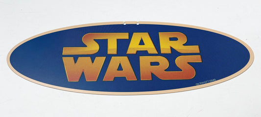 Hasbro Star Wars 17x6 Walmart Store Hanger Display Sign, 2008