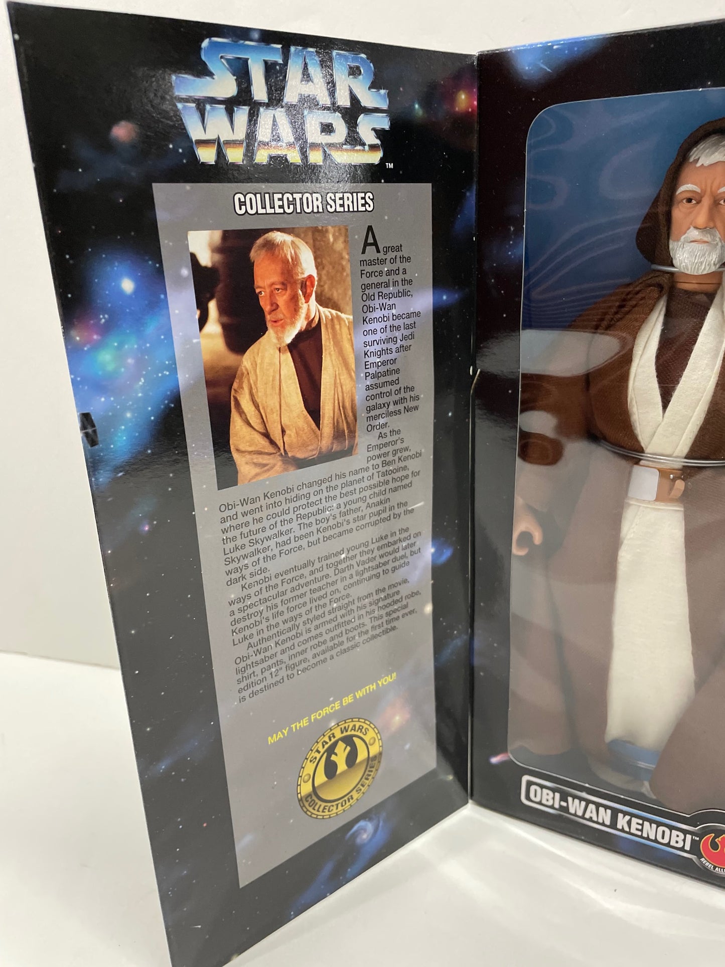 Collectors Series 12" Obi Wan Kenobi Figure, Hasbro 1998
