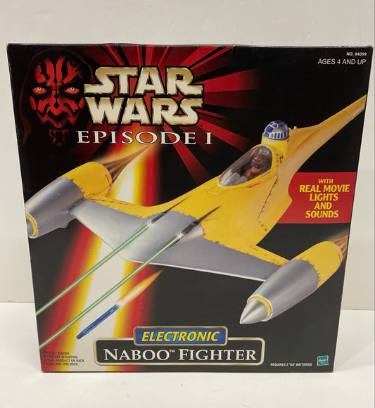 Episode 1 Electronic Naboo N-1 Fighter Vehicle Set, Hasbro 1999