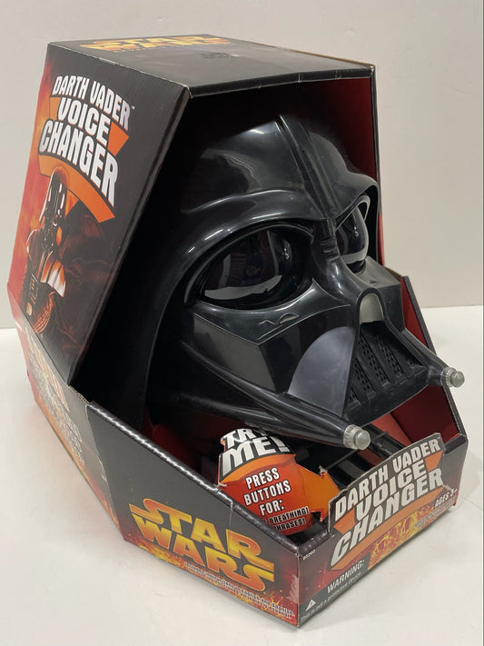 Revenge of the Sith Darth Vader Voice Changer Electronic Helmet, 2005