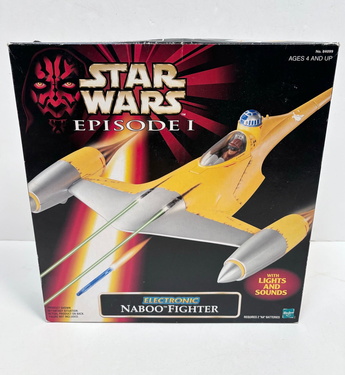 Episode 1 Electronic Naboo N-1 Fighter Vehicle Set, Working 1999