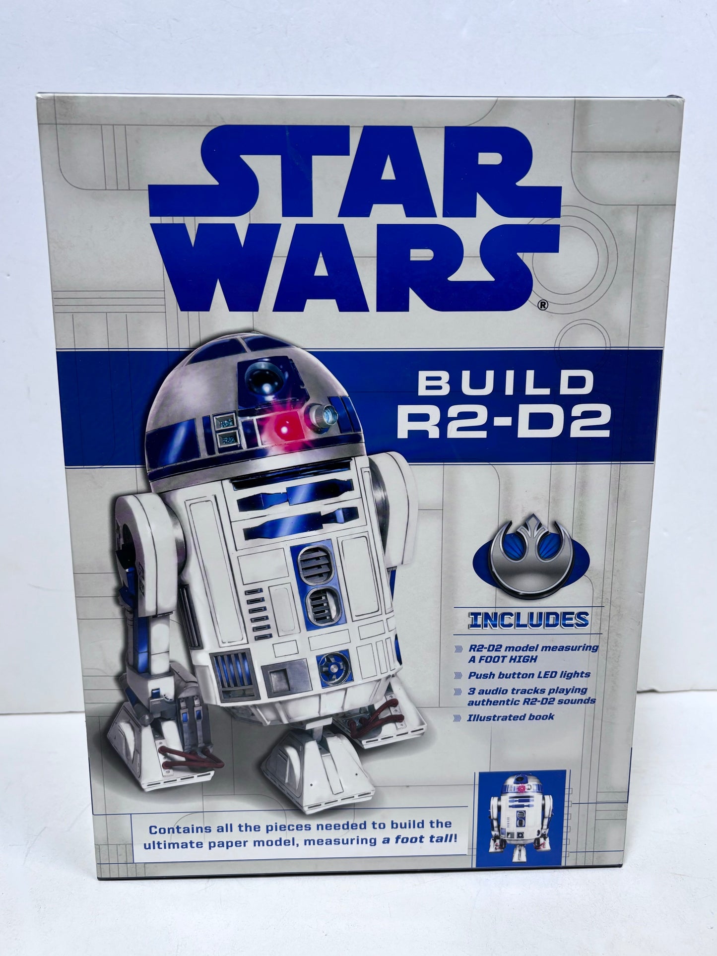 Build R2-D2 Paper Model Kit by Sterling Innovation 2017