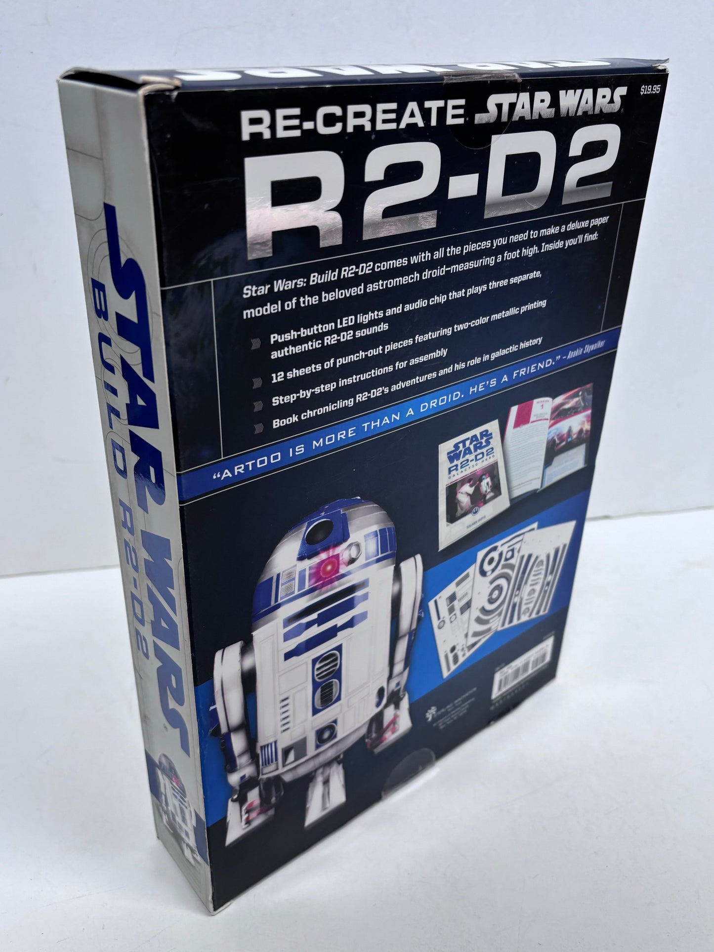 Build R2-D2 Paper Model Kit by Sterling Innovation 2017