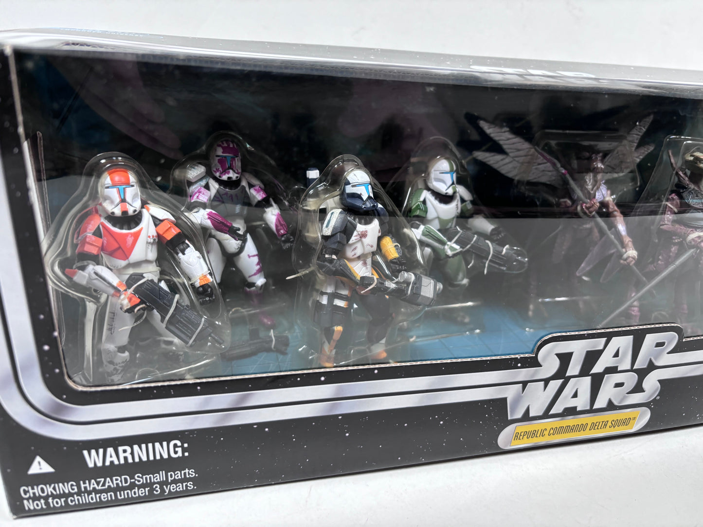 Saga Collection Republic Commando Delta Squad Figures Set, 2006 Hasbro