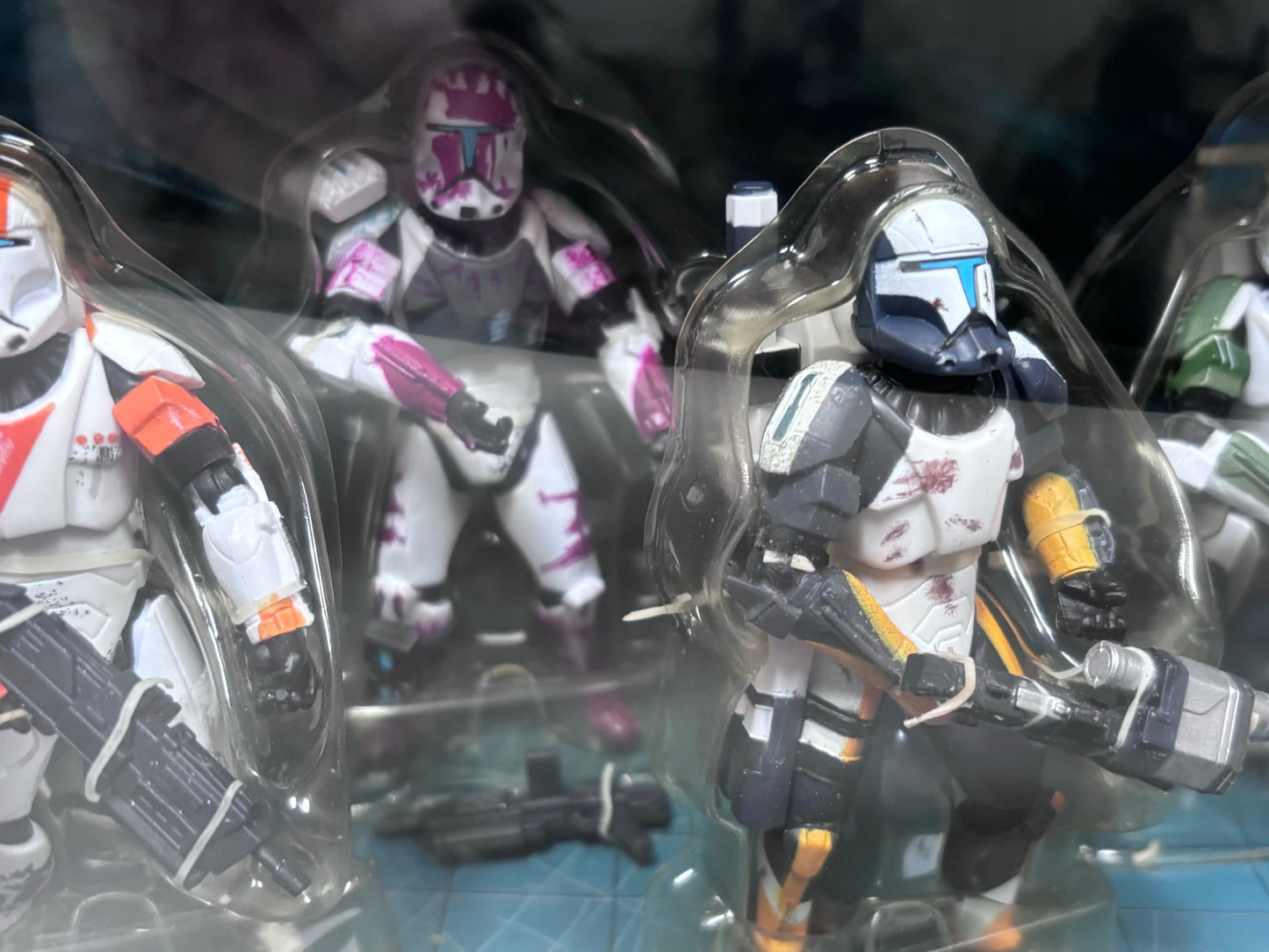 Saga Collection Republic Commando Delta Squad Figures Set, 2006 Hasbro