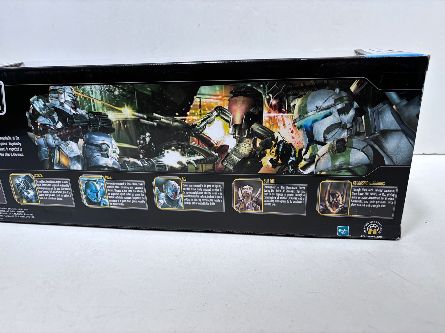 Saga Collection Republic Commando Delta Squad Figures Set, 2006 Hasbro
