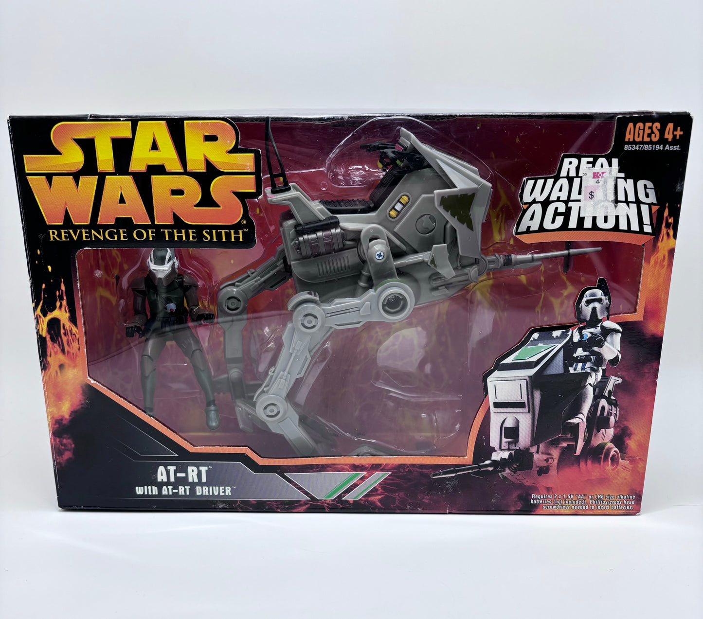 Revenge of the Sith AT-RT Walker and Trooper Vehicle, Hasbro 2005