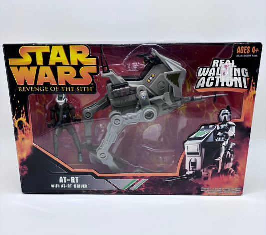 Revenge of the Sith AT-RT Walker and Trooper Vehicle, Hasbro 2005