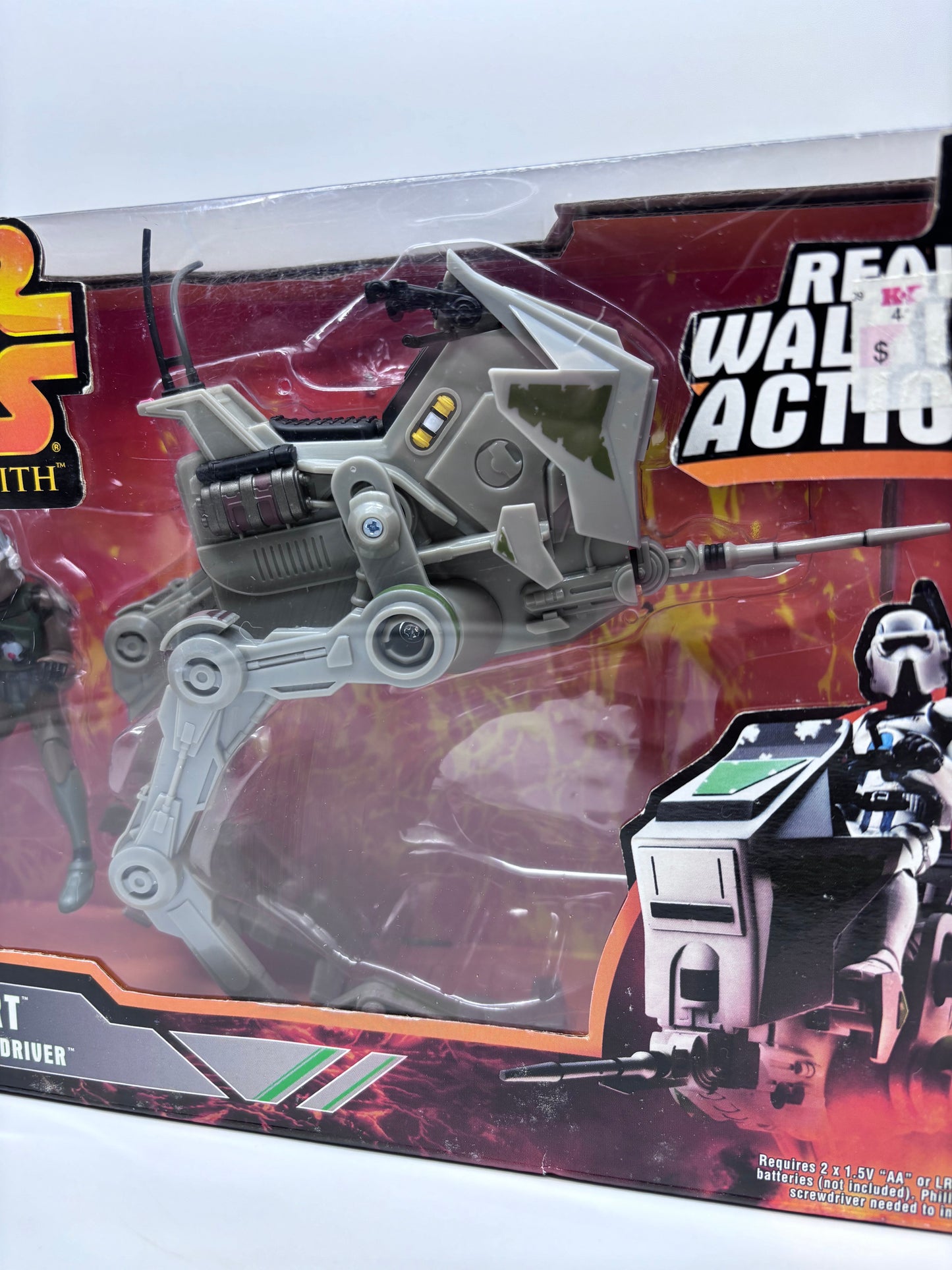Revenge of the Sith AT-RT Walker and Trooper Vehicle, Hasbro 2005