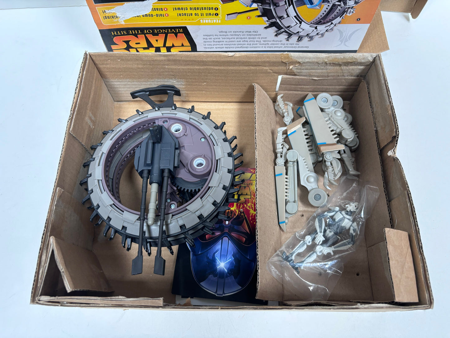 Revenge of the Sith Grievous Wheel Bike Vehicle Complete, 2005