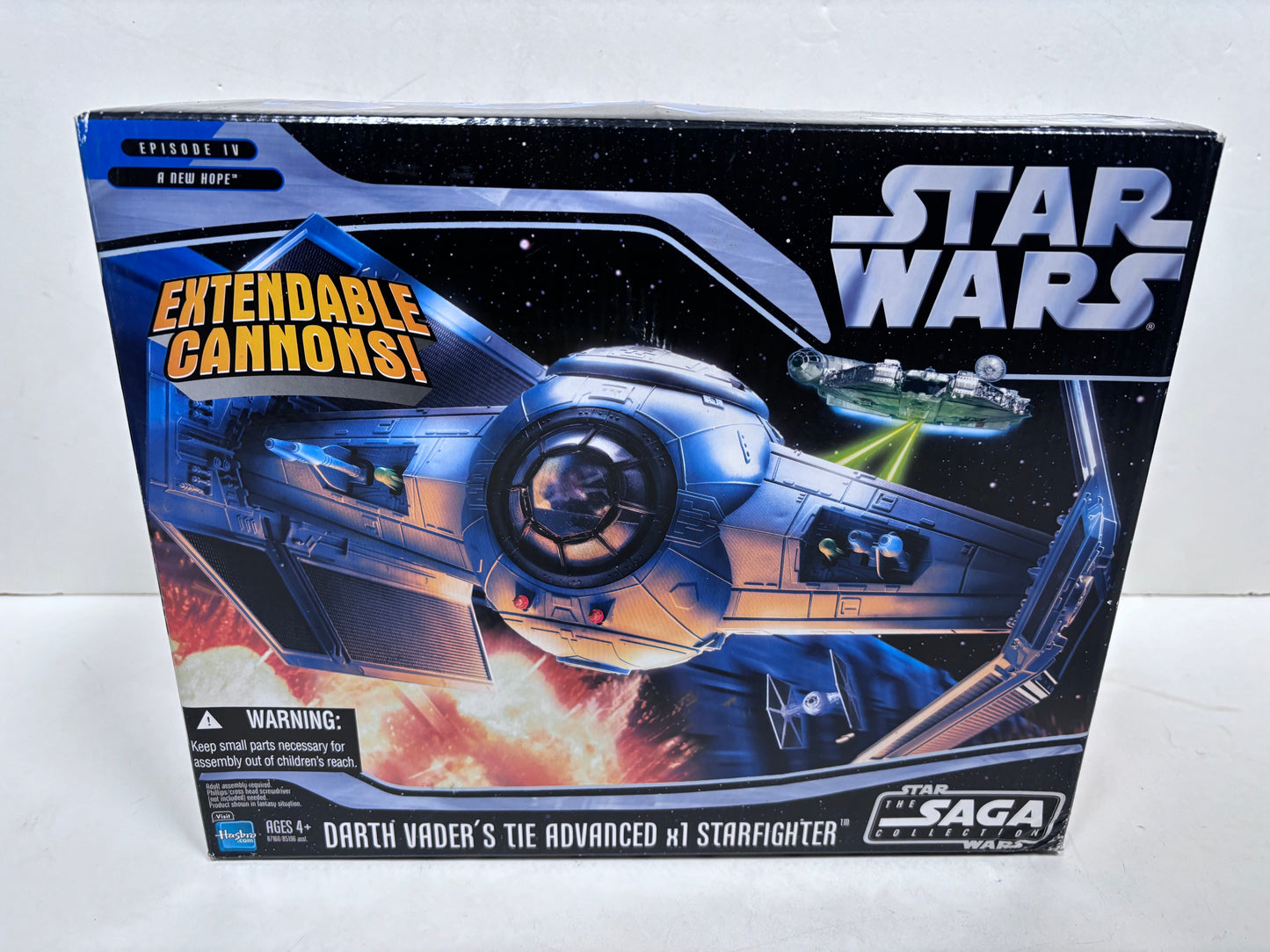 Saga Collection Darth Vader Tie Advanced x1 Starfighter Vehicle, 2006