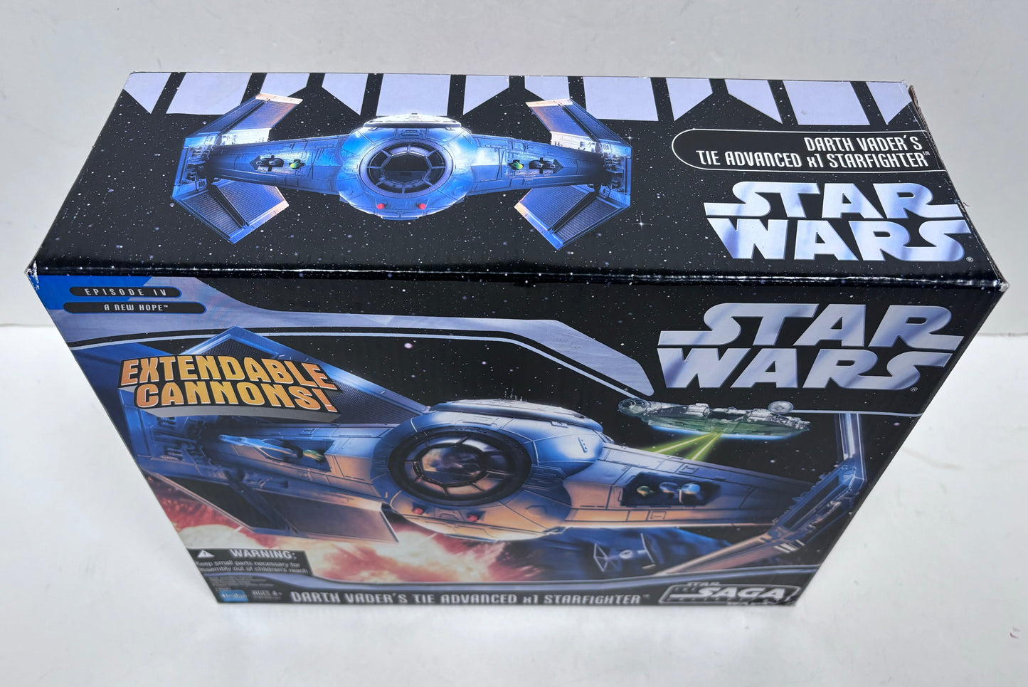 Saga Collection Darth Vader Tie Advanced x1 Starfighter Vehicle, 2006