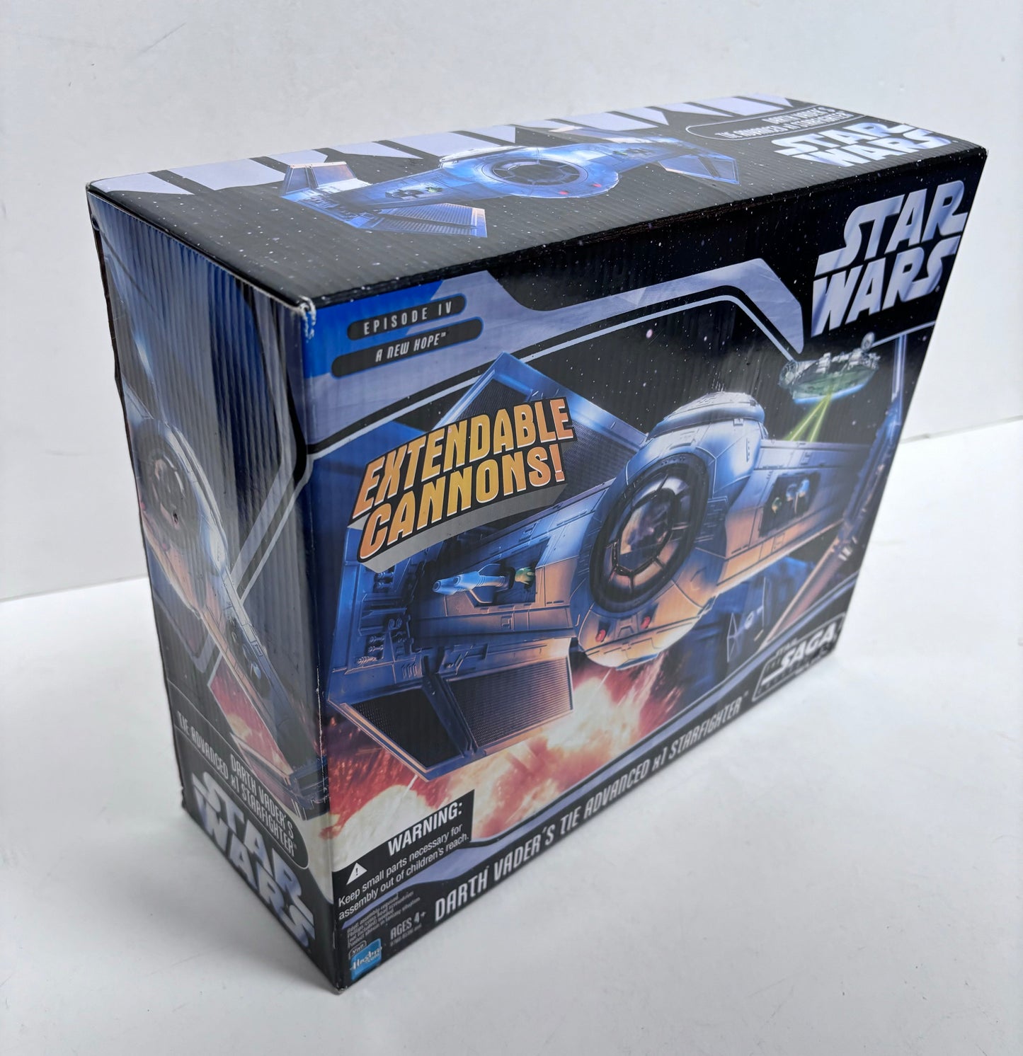 Saga Collection Darth Vader Tie Advanced x1 Starfighter Vehicle, 2006