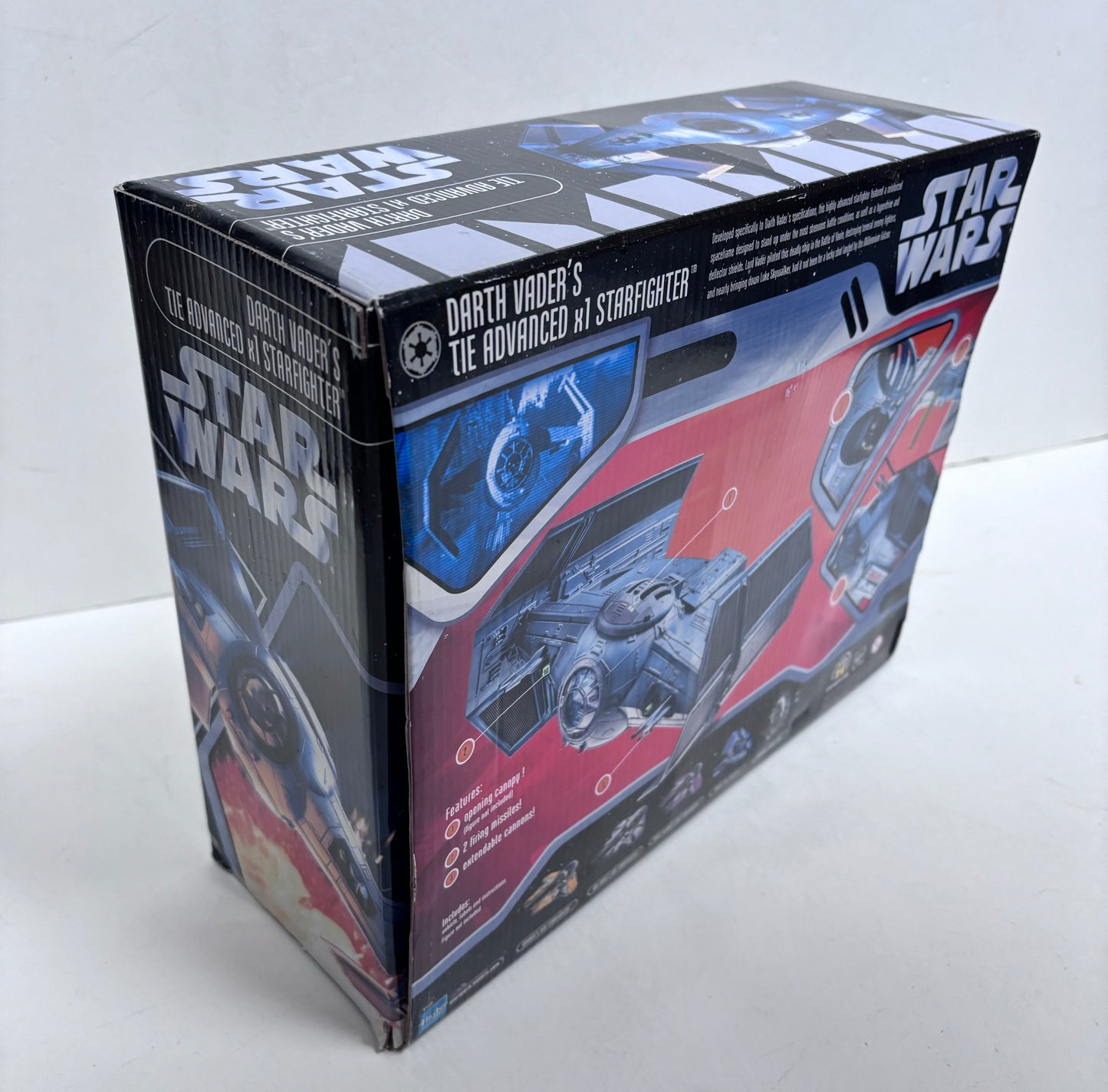 Saga Collection Darth Vader Tie Advanced x1 Starfighter Vehicle, 2006