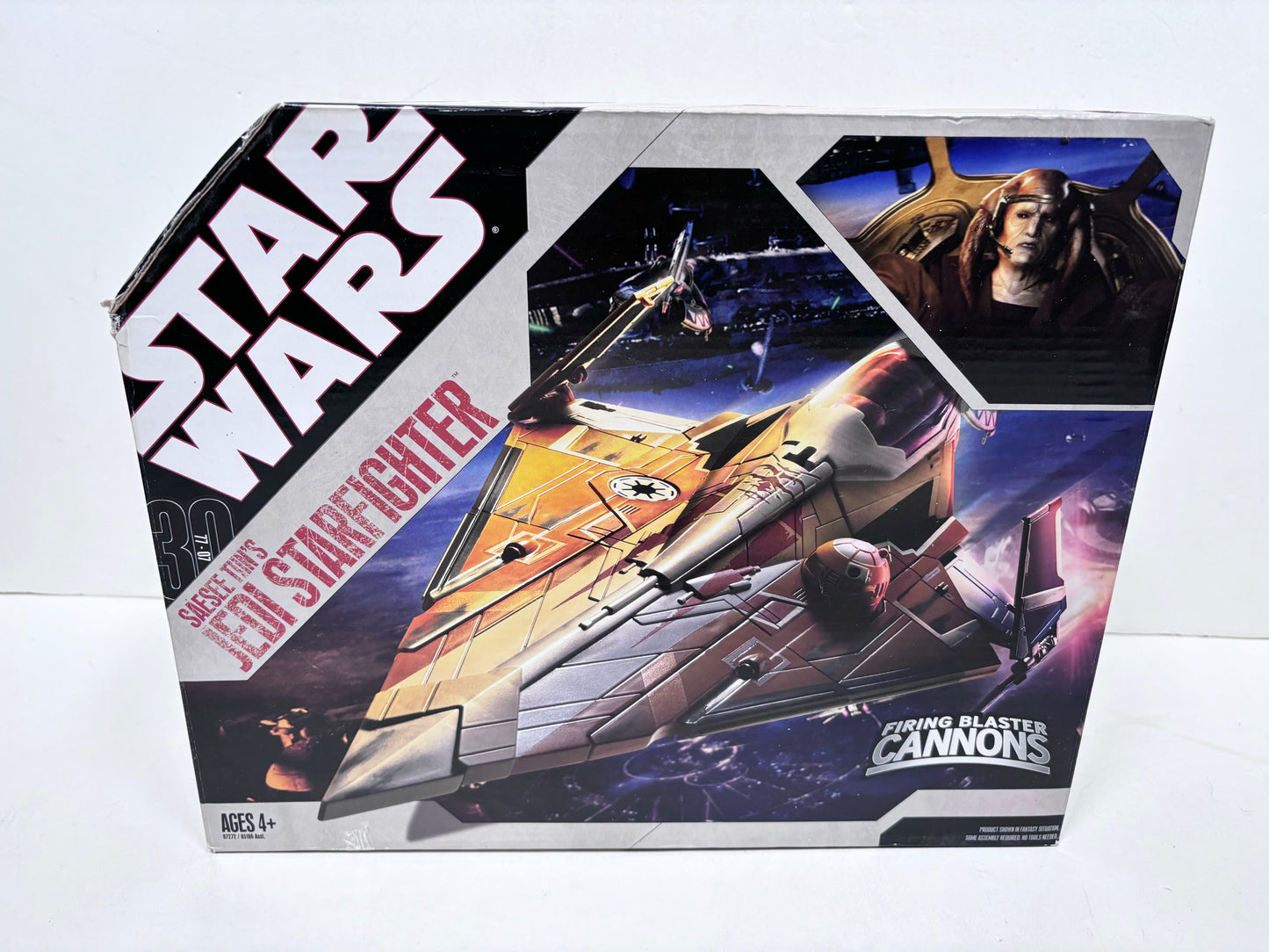 30th Anniversary Saesee Tiin's Jedi Starfighter Vehicle, Hasbro 2007