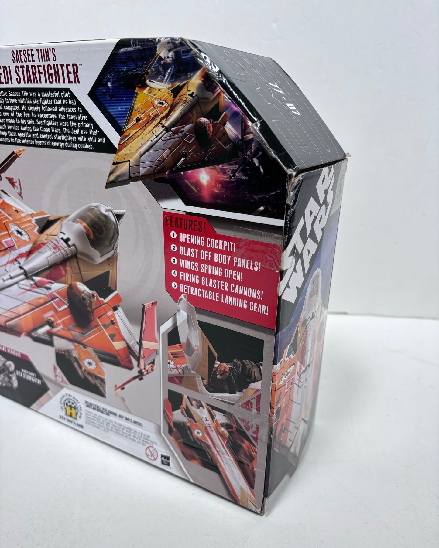30th Anniversary Saesee Tiin's Jedi Starfighter Vehicle, Hasbro 2007