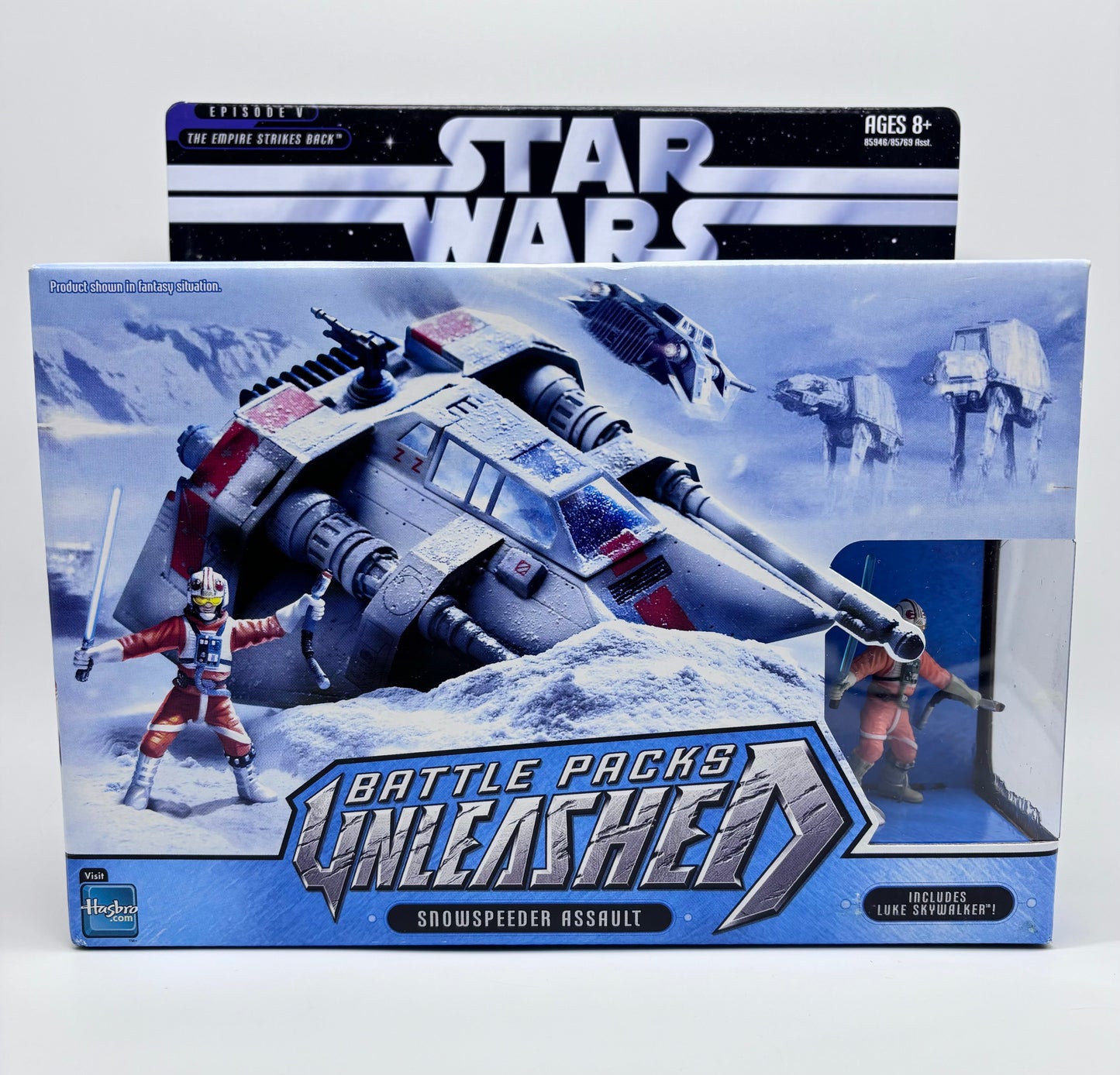 Battle Packs Unleashed Snowspeeder Assault Figure Set, Hasbro 2006