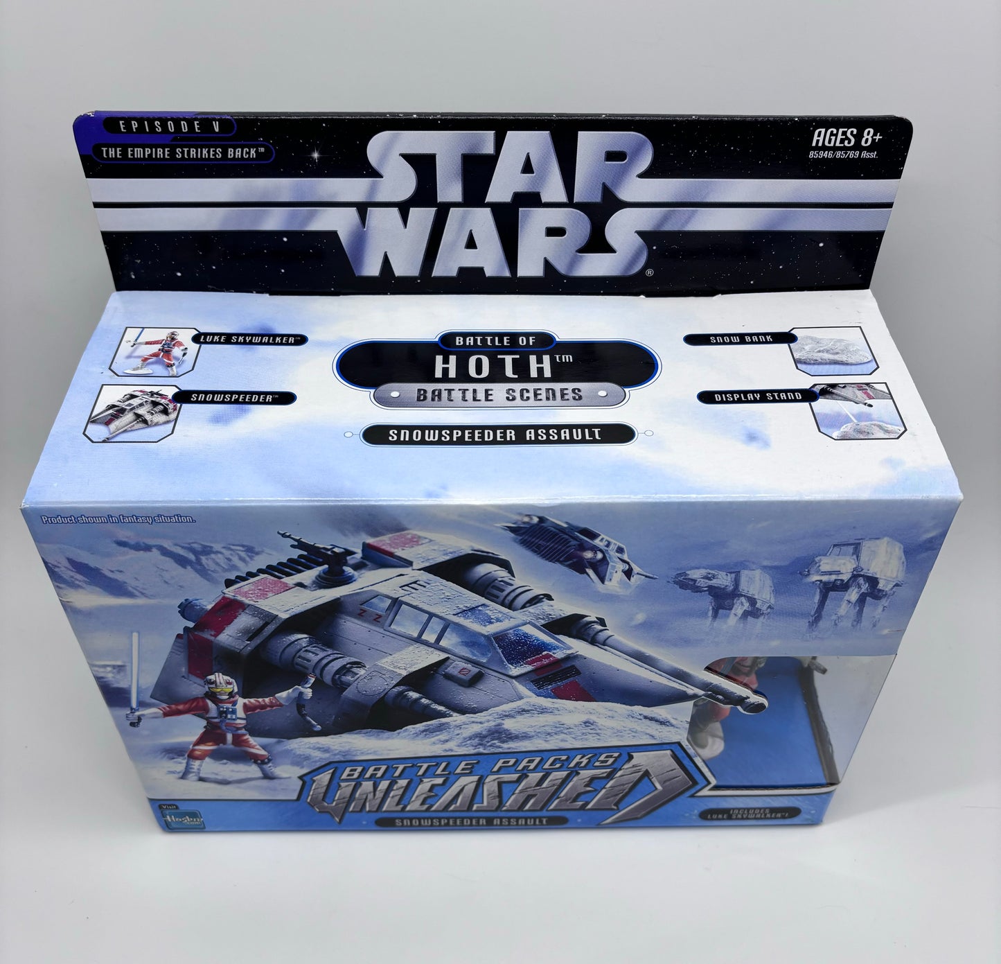 Battle Packs Unleashed Snowspeeder Assault Figure Set, Hasbro 2006
