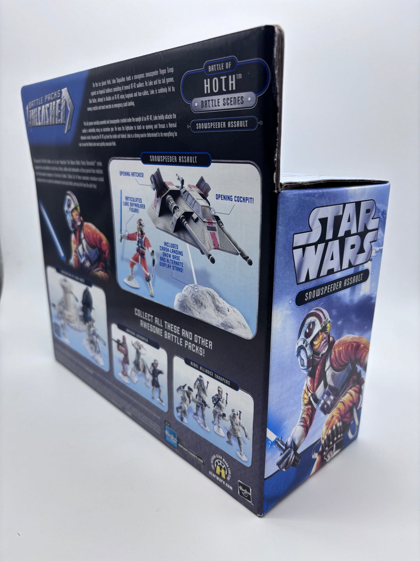 Battle Packs Unleashed Snowspeeder Assault Figure Set, Hasbro 2006