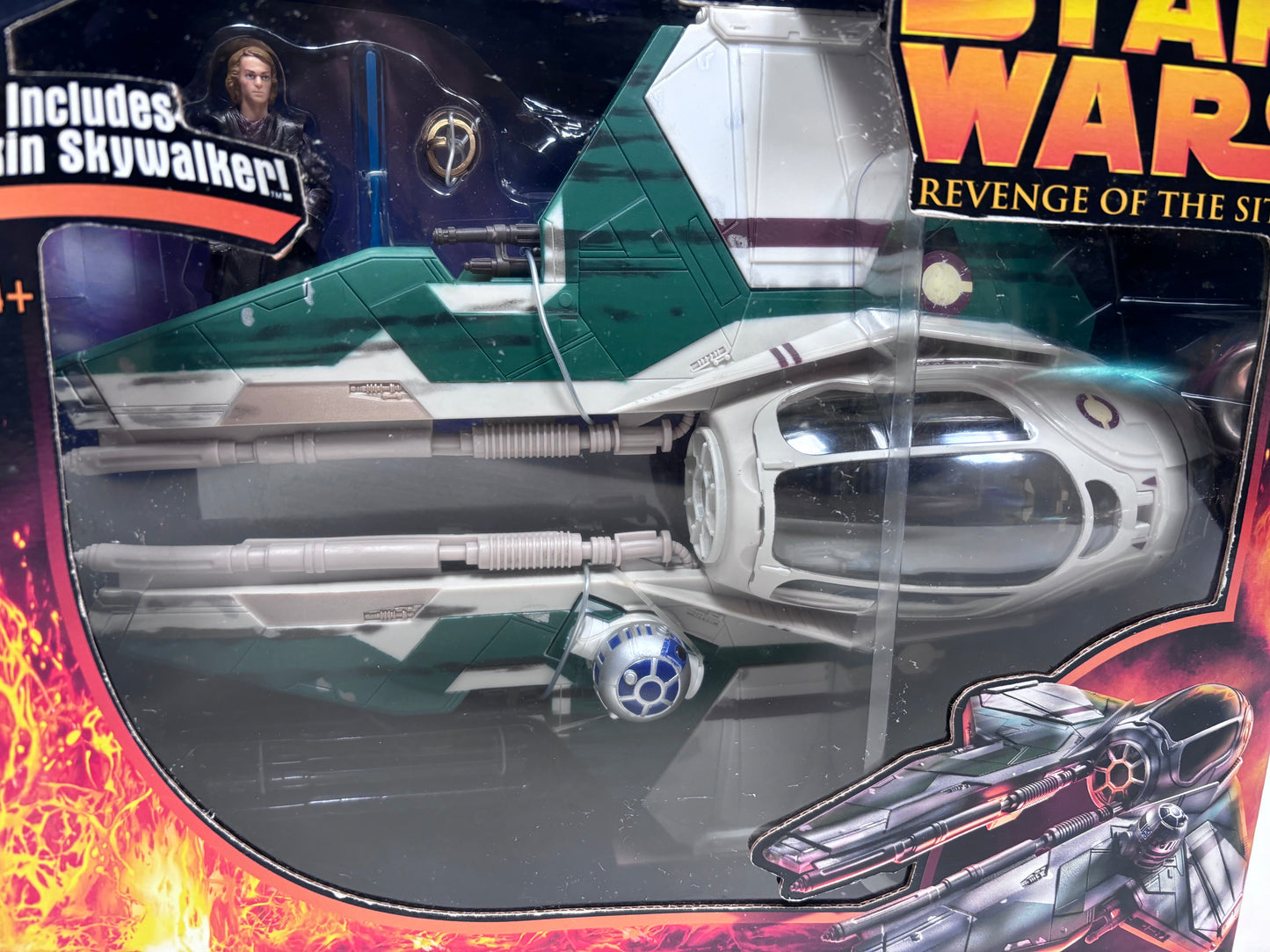 Revenge of the Sith Anakin's Jedi Starfighter Green Vehicle, 2005